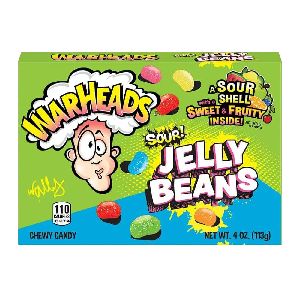 Warheads Sour Jelly Beans