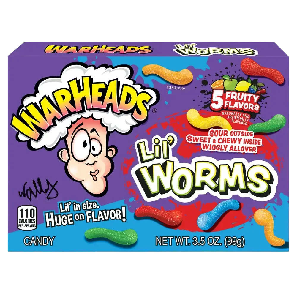 Warheads Lil Worm Gummi