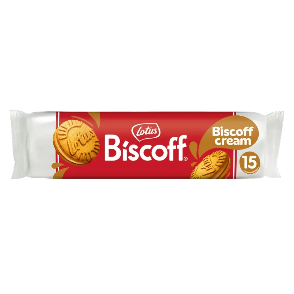 Lotus Biscoff Cream Sandwich Biscuits