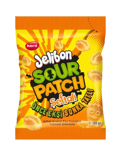 Jelibon Sour Patch Seftali (peach) 80g