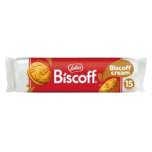 Lotus Biscoff Cream Sandwich Biscuits