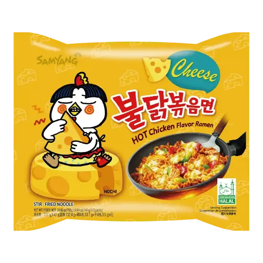 Samyang Buldak Hot Chicken And Cheese Flavored Instant Ramen