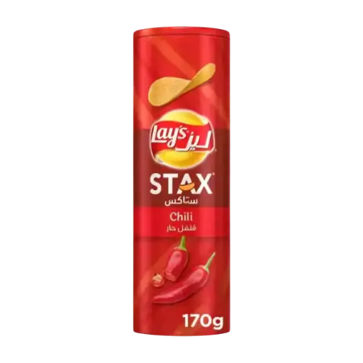 Lays Stax Chili 170g
